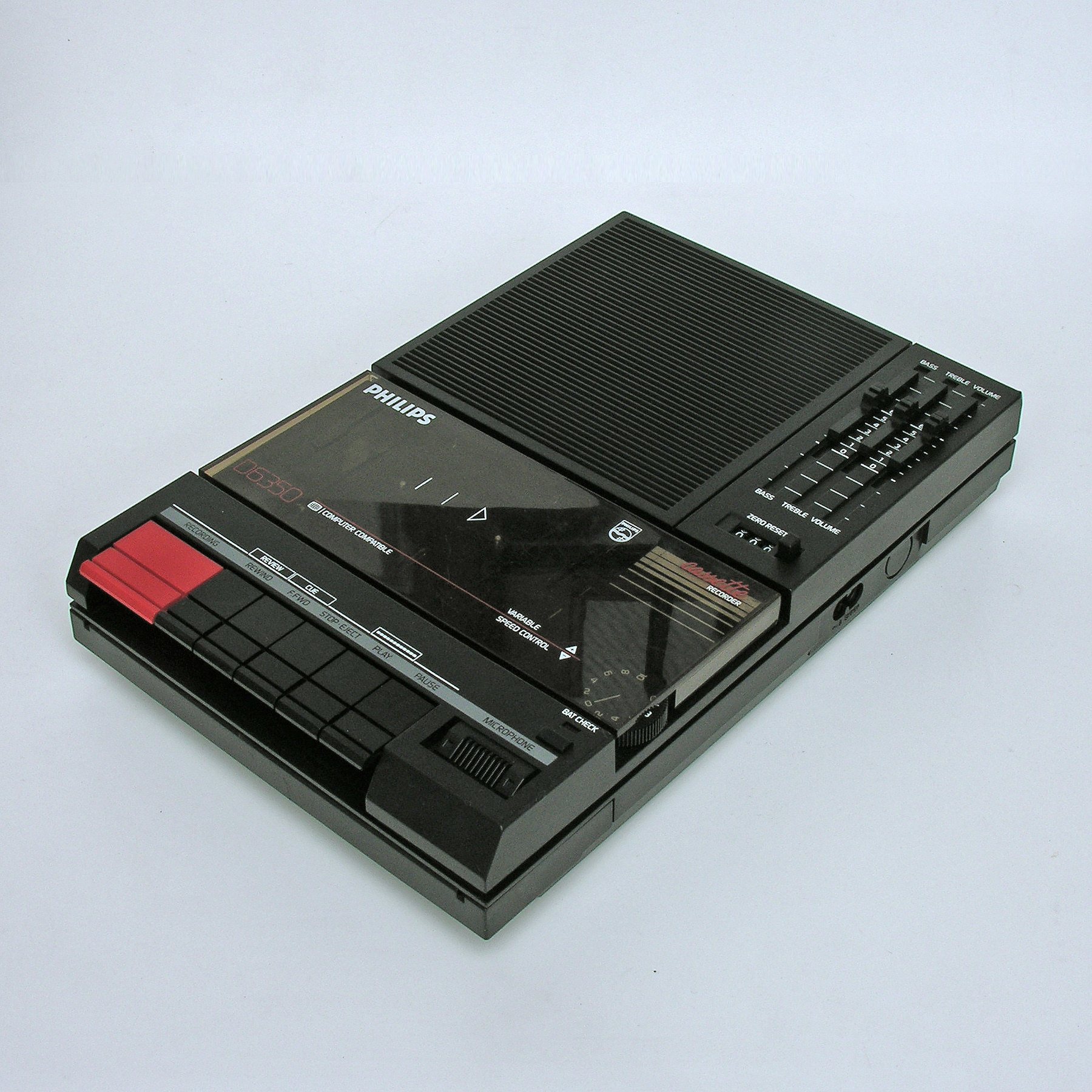 A vintage Philips cassette recorder