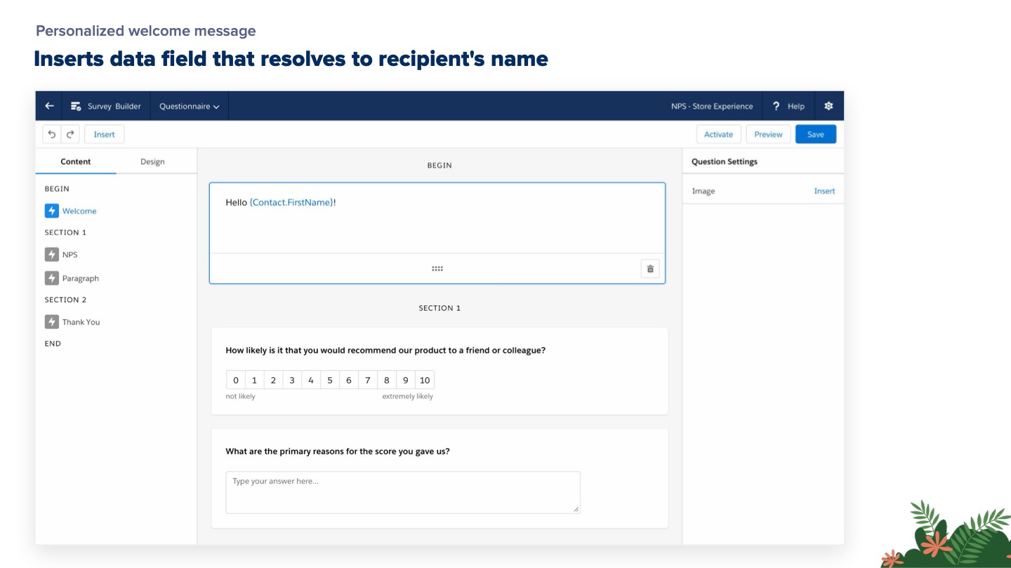Salesforce Surveys — slide 28 of 60