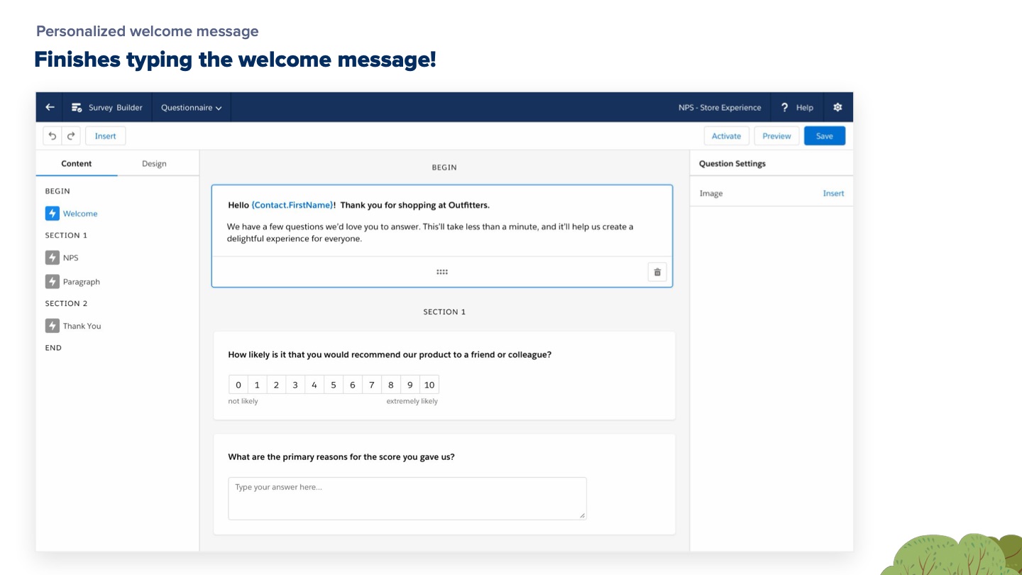 Salesforce Surveys — slide 29 of 60