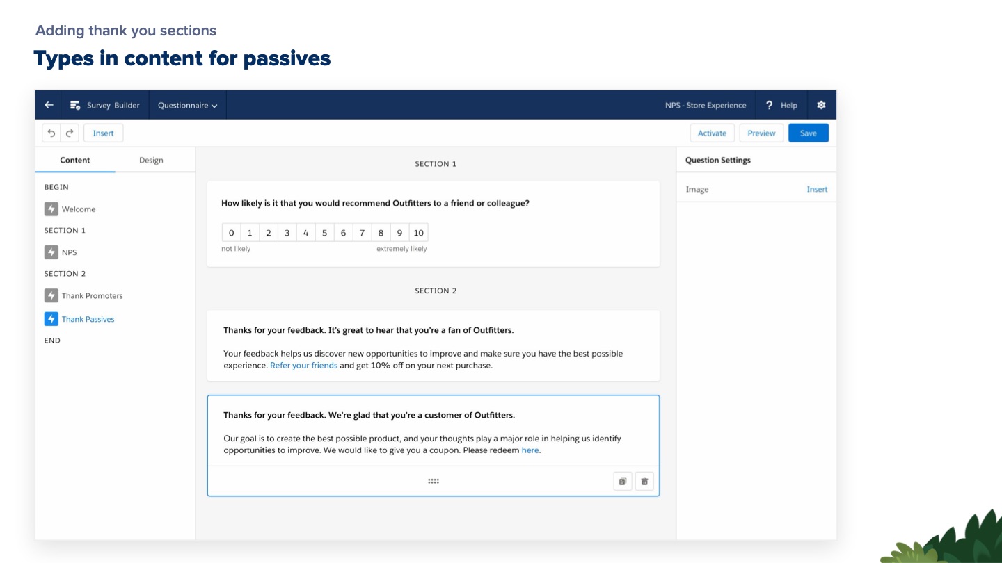 Salesforce Surveys — slide 35 of 60