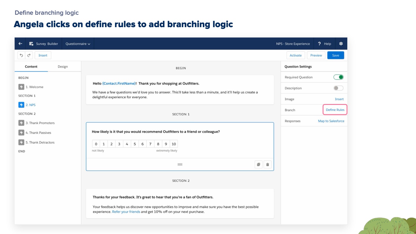 Salesforce Surveys — slide 37 of 60