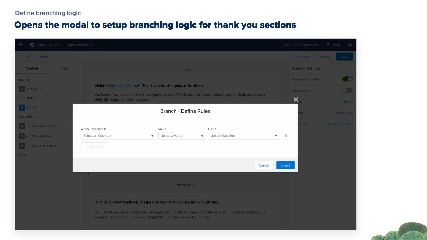 Salesforce Surveys — slide 38 of 60