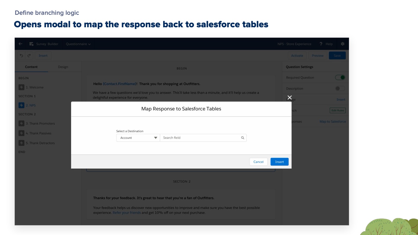 Salesforce Surveys — slide 41 of 60