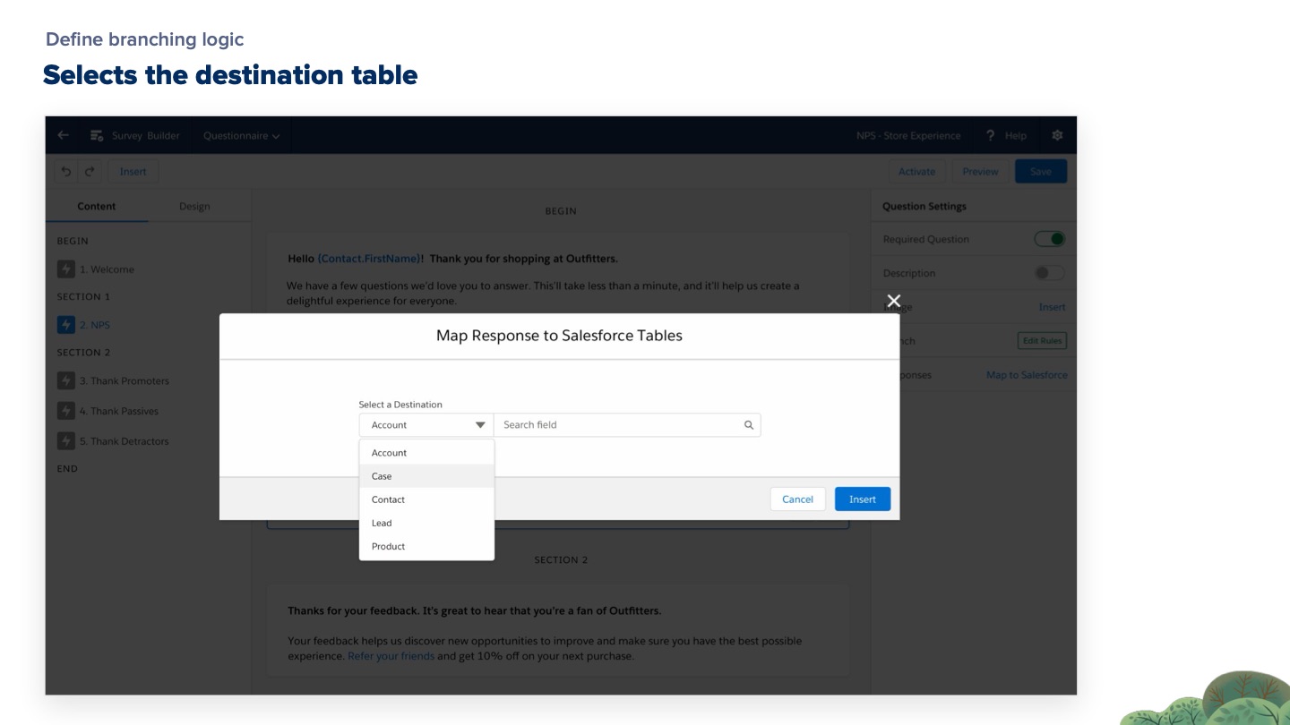 Salesforce Surveys — slide 42 of 60