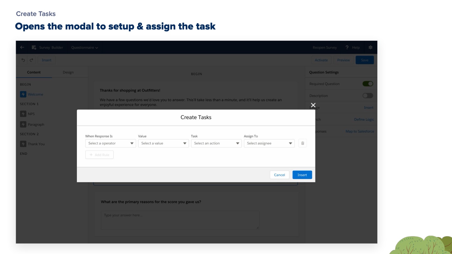 Salesforce Surveys — slide 45 of 60