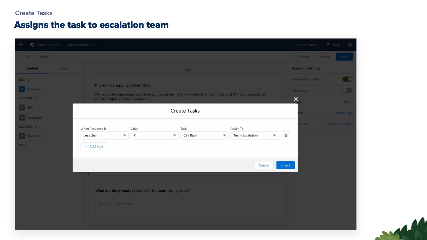 Salesforce Surveys — slide 47 of 60