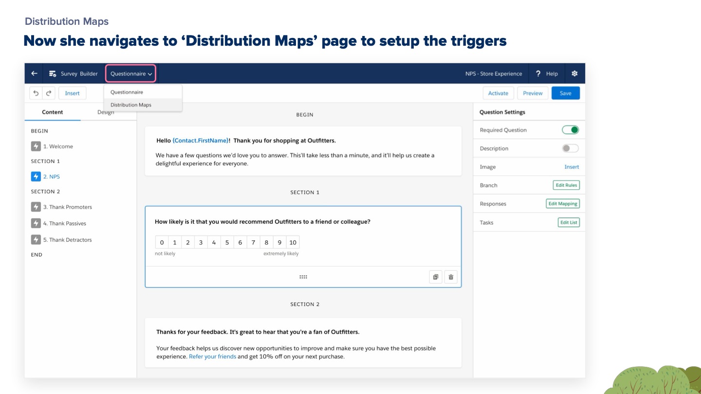Salesforce Surveys — slide 49 of 60